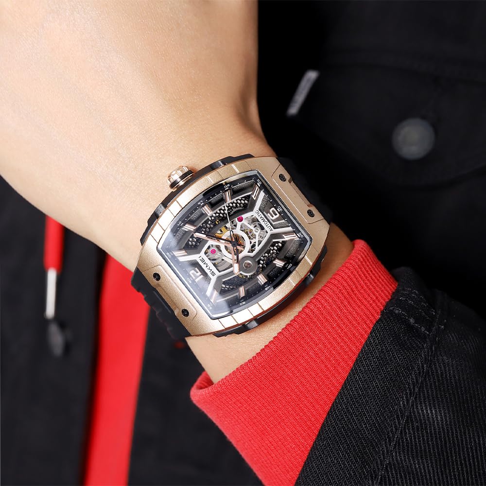 Luxury Automatic Skeleton Wrist Watch for men