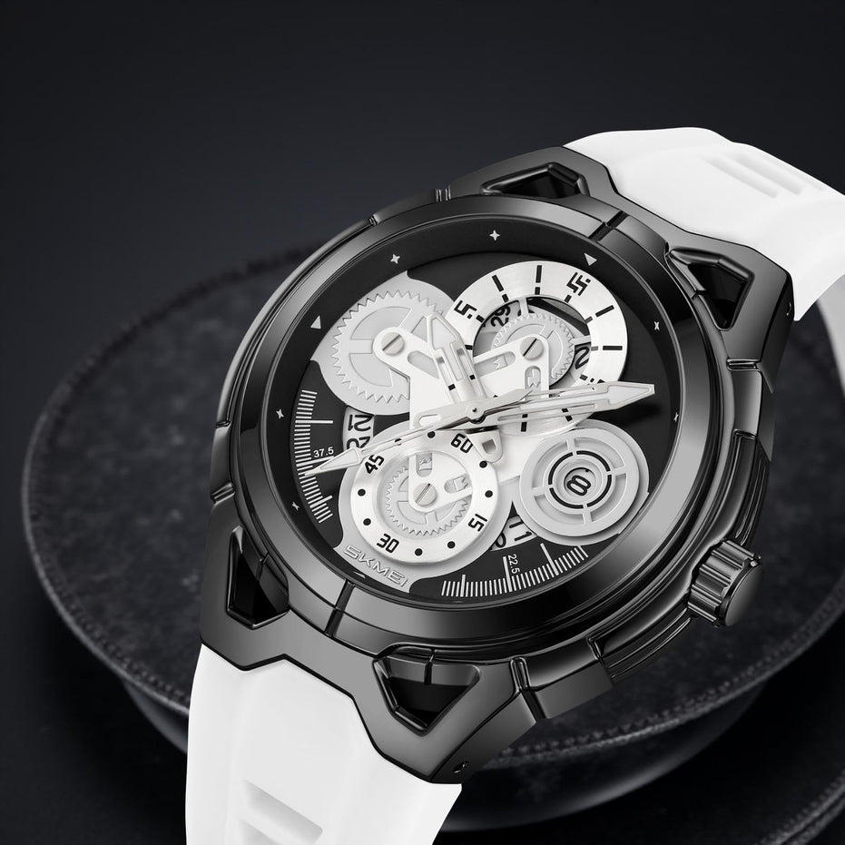 Wrist Watch for Men & Women with Classic Durable Strap and Round Dial for Casual & Formal Wear