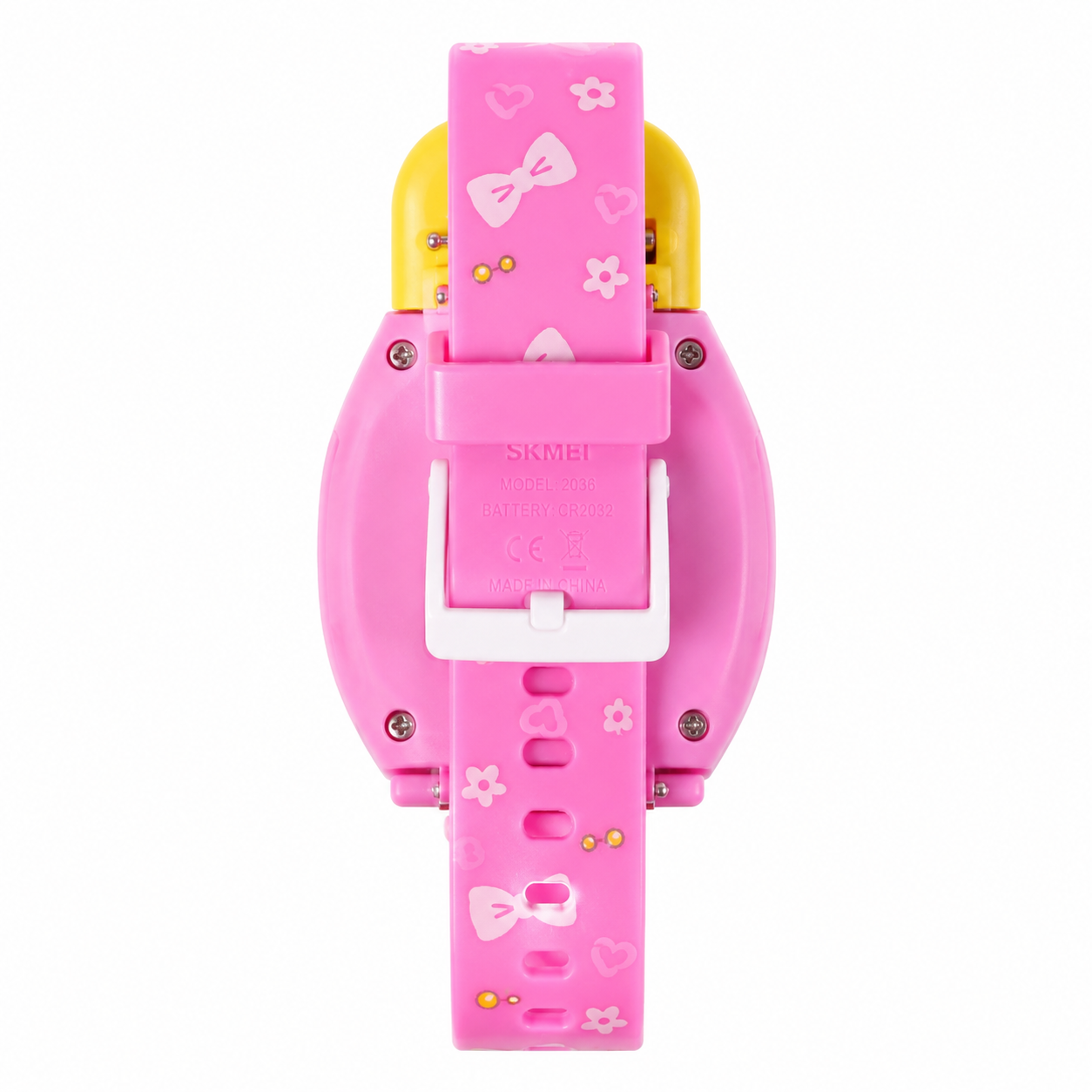 Cute Cartoon Digital Wrist Watch for Kids with Decorative Character Design