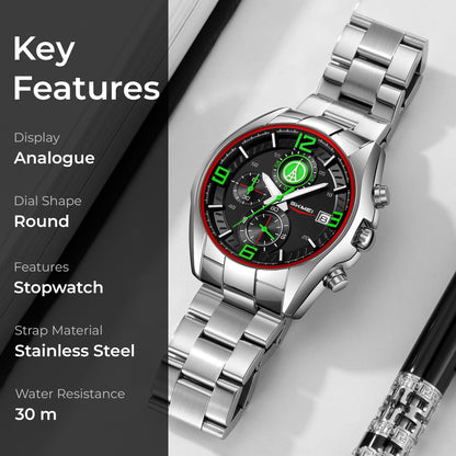 Multi Dial Analog Wrist Watch for men