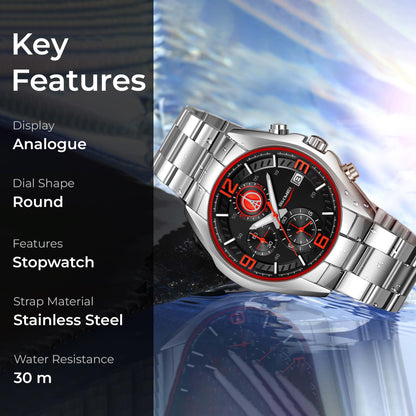 Multi Dial Analog Wrist Watch for men