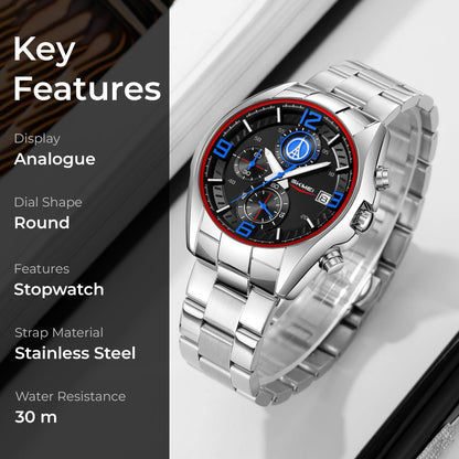 Multi Dial Analog Wrist Watch for men