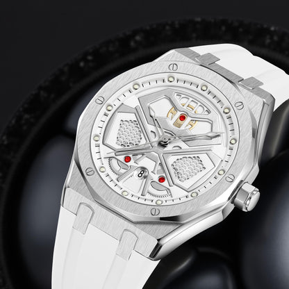 Luxury Skeleton Analog Wrist Watch for men