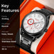 Wrist Watch for Men & Women with Classic Durable Strap and Round Dial for Casual & Formal Wear