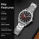 Wrist Watch for Men & Women with Classic Durable Strap and Round Dial for Casual & Formal Wear