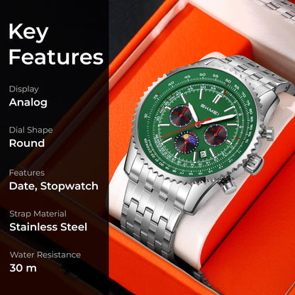 Premium Chronograph Analog Wrist Watch for men