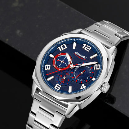 Premium Analog Wrist Watch with Multifunction Dial for men