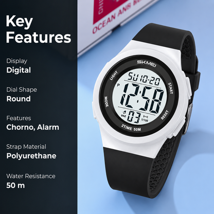Digital Sports Watch for Kids with Comfortable Strap