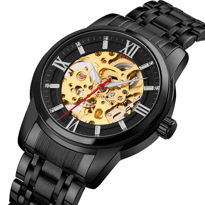 Automatic Mechanical Skeleton Luxury Watch for Men - 9222