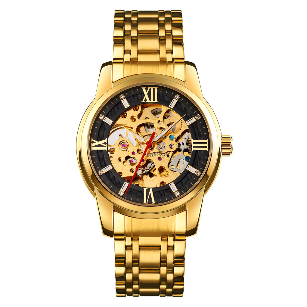 Automatic Mechanical Skeleton Luxury Watch for Men - 9222