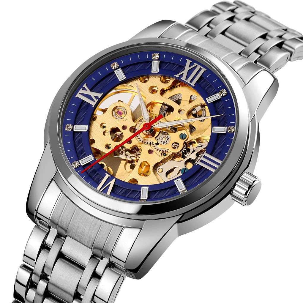 Automatic Mechanical Skeleton Luxury Watch for Men - 9222