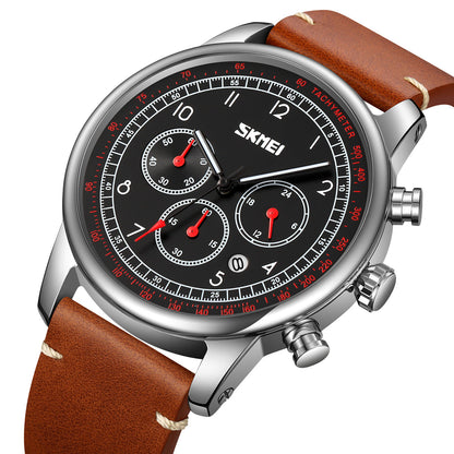 Men's Sporty Chronograph Watch Perfect for Everyday - 9318