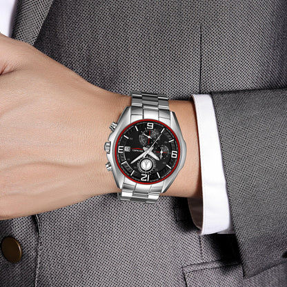 Multi Dial Analog Wrist Watch for men