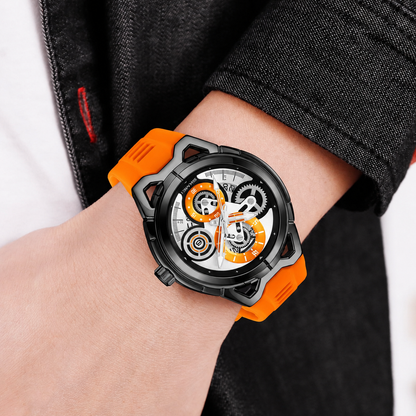 Stylish Analog Wrist Watch with Designer Dial for men