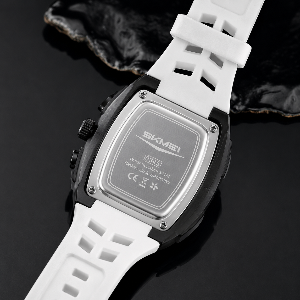 Square Dial Analog Wrist Watch for men