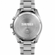 Analog Watch for Men with Silver Blue Metal Strap and Round Dial for Casual & Formal Wear
