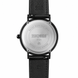 Analog Watch for Men with Black Leather Strap and Round Dial for Casual & Formal Wear