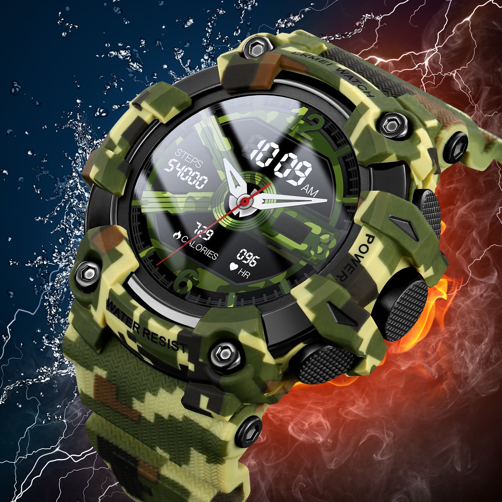 SKMEI War Thunder Smartwatch Unleash Power on Your Wrist – SKMEI