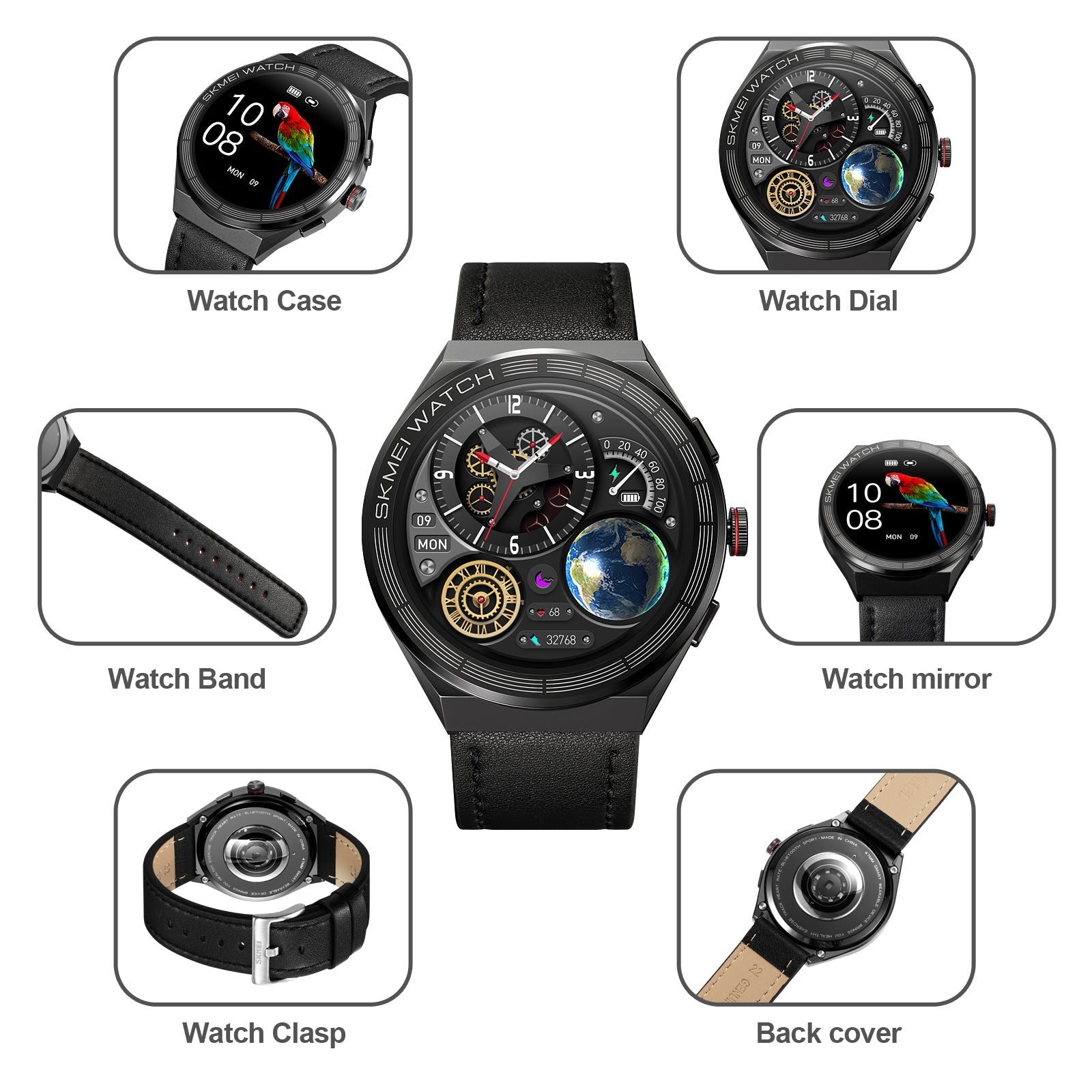 SKMEI Max Smart Watch Buy Men's Watches – SKMEI India