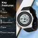 Digital Watch for Kids with Black Polyurethane Strap and Round Dial for Casual & Formal Wear