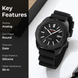 Wrist Watch for Men & Women with Classic Durable Strap and Round Dial for Casual & Formal Wear