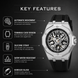 Wrist Watch for Men & Women with Classic Durable Strap and Round Dial for Casual & Formal Wear