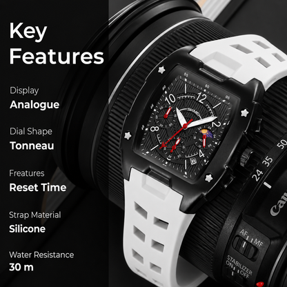 Square Dial Analog Wrist Watch for men