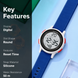 Wrist Watch for Men & Women with Classic Durable Strap and Round Dial for Casual & Formal Wear