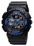 Analog-Digital Watch for Men with Black Polyurethane Strap and Round Dial for Casual & Formal Wear