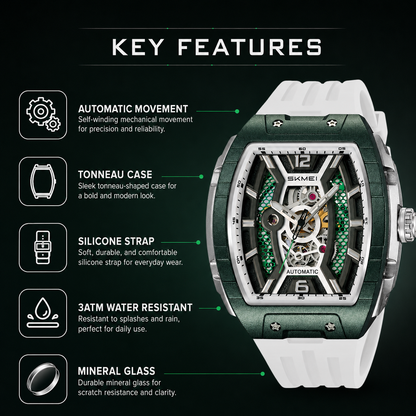 Luxury Automatic Skeleton Wrist Watch for men