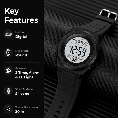 Premium Digital Sports Wrist Watch for Men