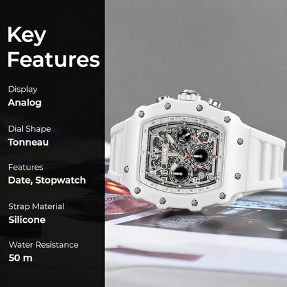 Luxury Skeleton Dial Wrist Watch for men